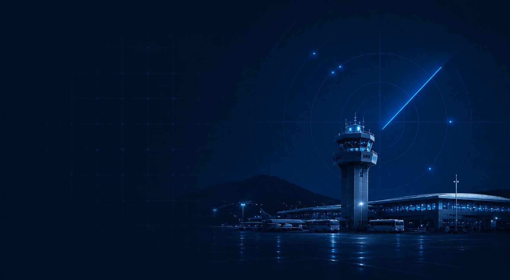 SXM airport operations tower